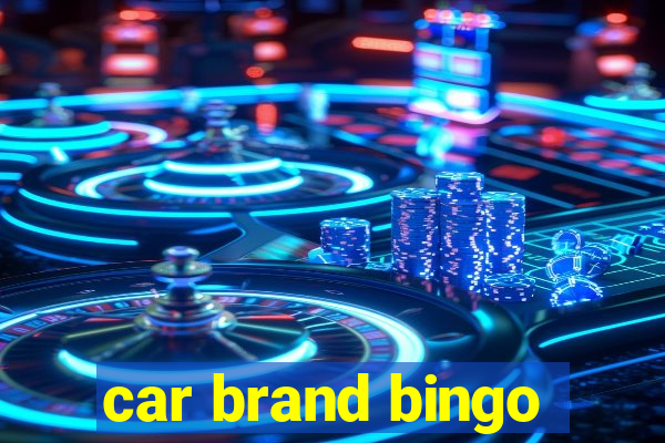 car brand bingo